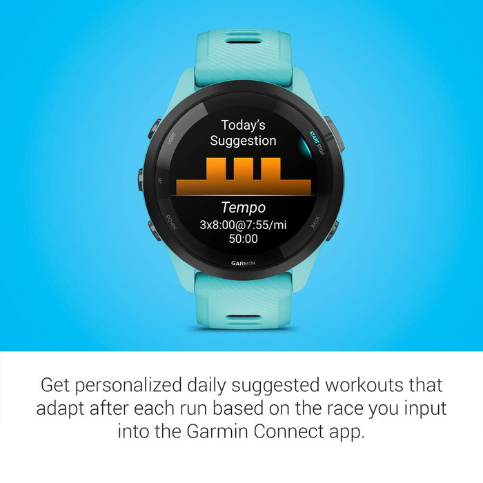 Montre intelligente Garmin Forerunner 265 Bleu 1,3" 46 mm