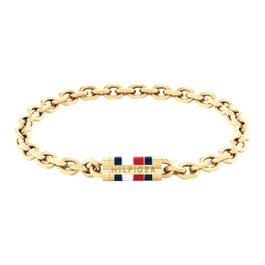 Tommy Hilfiger Pulsera 2790653S en acier inoxydable doré