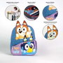 Bluey Sac à dos enfant pour fille ou garçon de 3 ans, coloris bleu, dimensions 2.5 x 3.0 x 1.0 cm