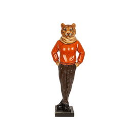 Figurine Décorative Romimex Rouge Tigre