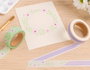 Innspiro Cinta masking tape Washi série Ultramar lila 15mm x 10m