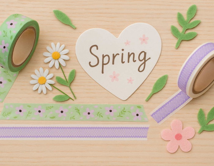 Innspiro Cinta masking tape Washi série Ultramar lila 15mm x 10m