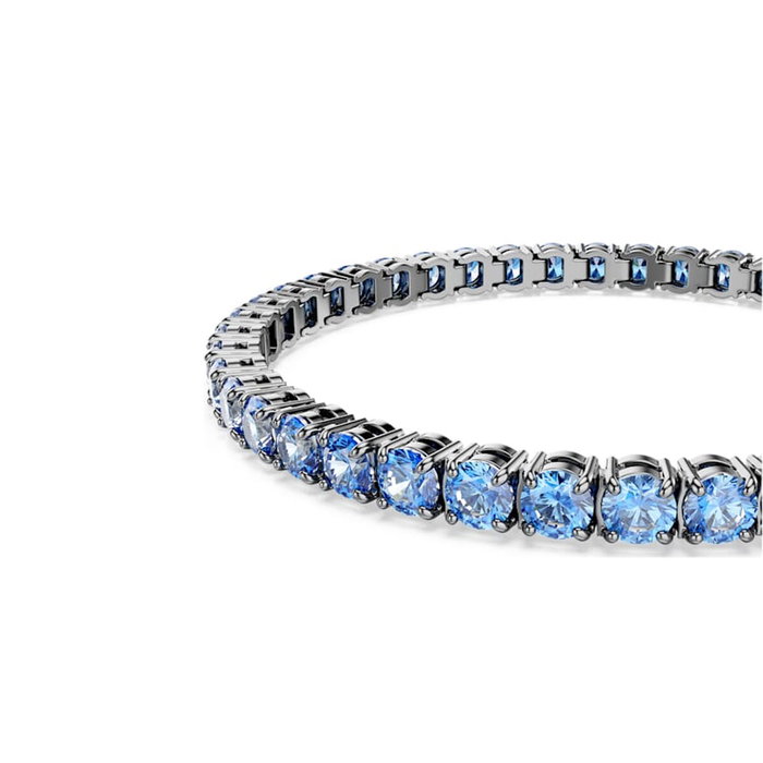 Bracelet Femme Swarovski 5743440 Bleu Argenté