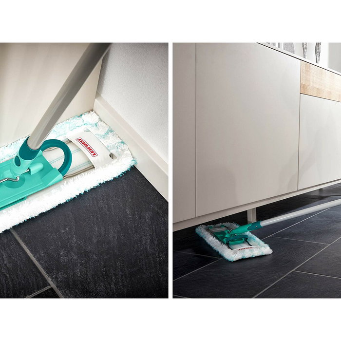 Leifheit Profi Compact 55092 Kit de nettoyage avec balai à plat et seau essoreur Leifheit Profi Compact 55092 Kit de nettoyage avec balai à plat et seau essoreur