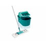 Leifheit Profi Compact 55092 Kit de nettoyage avec balai à plat et seau essoreur