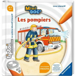 Ravensburger Tiptoi Mini Doc' Les pompiers - Livre interactif