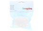 Innspiro Rafia de papier blanc 4mm x 30m