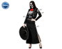Atosa Costume de Squelette Mexicain pour Femme - Veste Noire et Jupe XXL