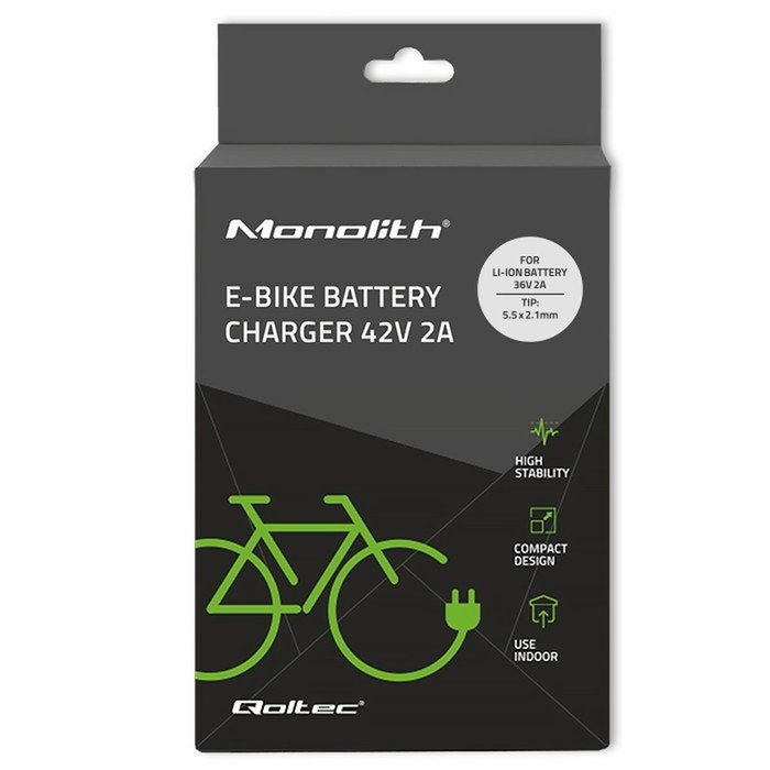 Chargeur de batterie Qoltec 50760 Chargeur de batterie Qoltec 50760