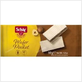 SCHAR Gaufrettes à la noisette pocket 50g