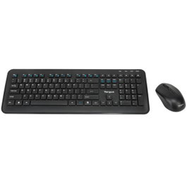 Targus AKM610ES Ensemble clavier et souris sans fil Noir Espagnol