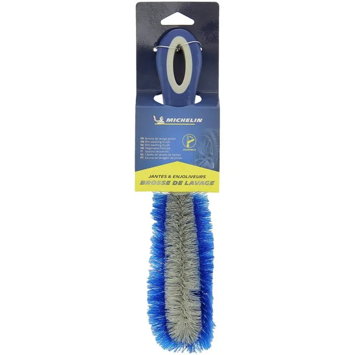 Michelin Brosse de nettoyage pour jantes et enjoliveurs - Sans effort, ne raye pas, ergonomique