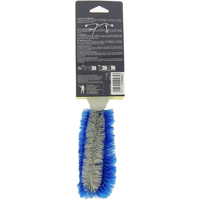 Michelin Brosse de nettoyage pour jantes et enjoliveurs - Sans effort, ne raye pas, ergonomique