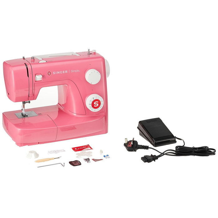 Singer Simple 3223R Machine à coudre mécanique Rouge