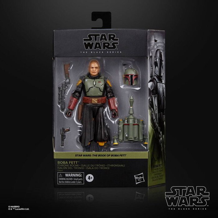 HASBRO Figura Boba Fett Throne Room Black Series Star Wars 15cm