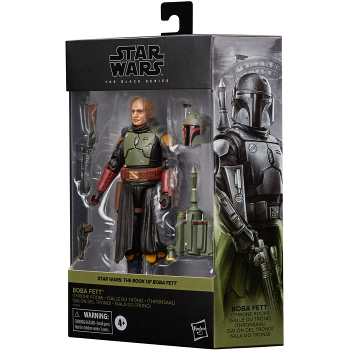 HASBRO Figura Boba Fett Throne Room Black Series Star Wars 15cm
