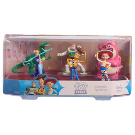 Disney Coffret de 6 figurines Toy Story avec Woody et Buzz l'Éclair