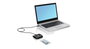 IOGEAR Lecteur de Cartes à Puces USB-C CAC/Smart Card - Compatible TAA, Transfert Rapide, pour Sécurité Militaire et Gouvernementale