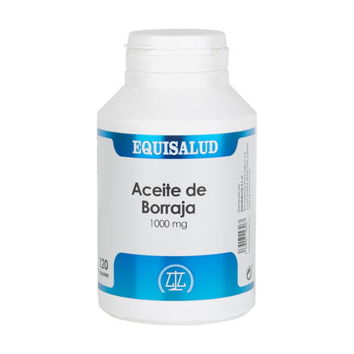 EQUISALUD Huile de Bourrache Biologique 1000 mg, 120 capsules EQUISALUD Huile de Bourrache Biologique 1000 mg, 120 capsules