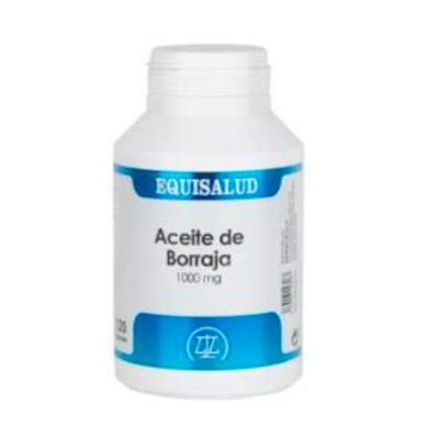 EQUISALUD Huile de bourrache 1000mg, 120 capsules EQUISALUD Huile de bourrache 1000mg, 120 capsules
