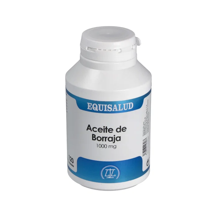 EQUISALUD Huile de Bourrache Organique 1000mg 120 capsules EQUISALUD Huile de Bourrache Organique 1000mg 120 capsules