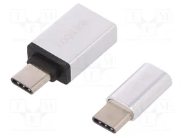 LOGILINK Adaptateur USB 2.0 et USB 3.0 en aluminium