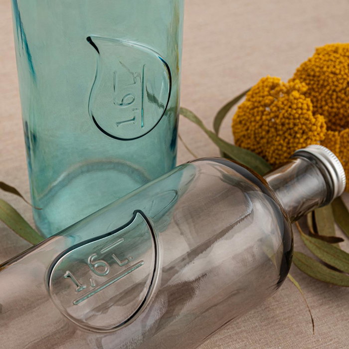 Quid Bouteille Duna en Verre avec Bouchon 1,6 L (12 Unités) Quid Bouteille Duna en Verre avec Bouchon 1,6 L (12 Unités)