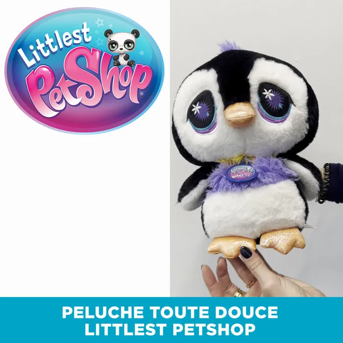 Bandai Littlest Pet Shop BF00668 - Peluche Pingouin 25 cm Bandai Littlest Pet Shop BF00668 - Peluche Pingouin 25 cm