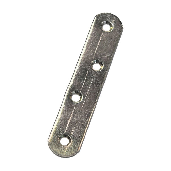 Micel Plaque de jonction droite PLC01, acier bichromaté, 100 x 19 x 2 mm Micel Plaque de jonction droite PLC01, acier bichromaté, 100 x 19 x 2 mm