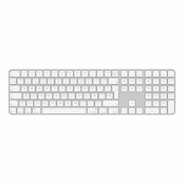 Apple Magic Keyboard avec pavé numérique, Blanc, QWERTY Espagnol