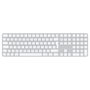 Apple Magic Keyboard avec Touch ID - Clavier sans fil et filaire Bluetooth + USB-C QWERTY Espagnol Blanc