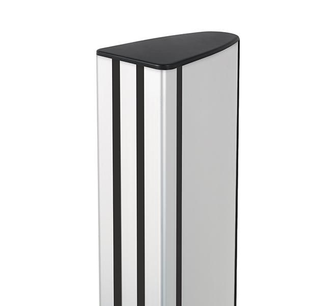 B-Tech Colonne verticale BT8380 pour supports muraux et vidéo-wall, aluminium, gestion de câbles intégrée, noir, 180 cm B-Tech Colonne verticale BT8380 pour supports muraux et vidéo-wall, aluminium, gestion de câbles intégrée, noir, 180 cm