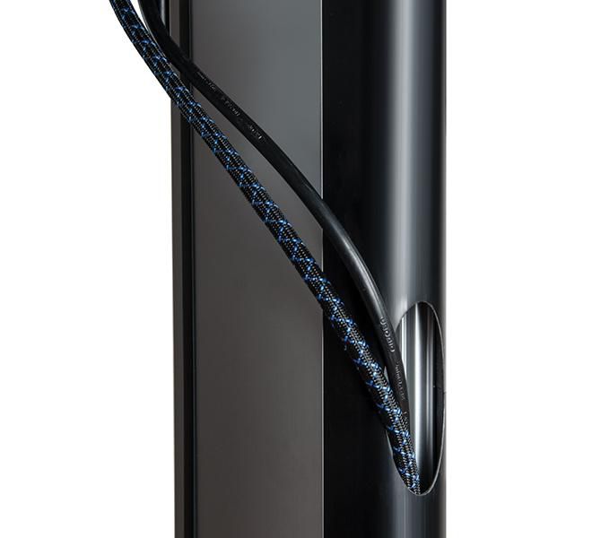 B-Tech Colonne verticale BT8380 pour supports muraux et vidéo-wall, aluminium, gestion de câbles intégrée, noir, 180 cm B-Tech Colonne verticale BT8380 pour supports muraux et vidéo-wall, aluminium, gestion de câbles intégrée, noir, 180 cm