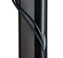 B-Tech Colonne verticale BT8380 pour supports muraux et vidéo-wall, aluminium, gestion de câbles intégrée, noir, 180 cm