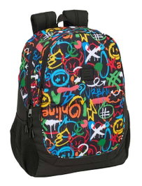 Safta Mochila avec chariot Graffiti Colors 32x44x16 cm