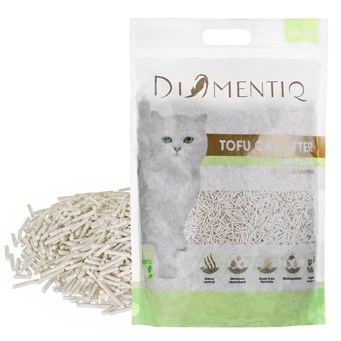 Diamentiq Sable pour chats Tofu 2,5 kg Diamentiq Sable pour chats Tofu 2,5 kg