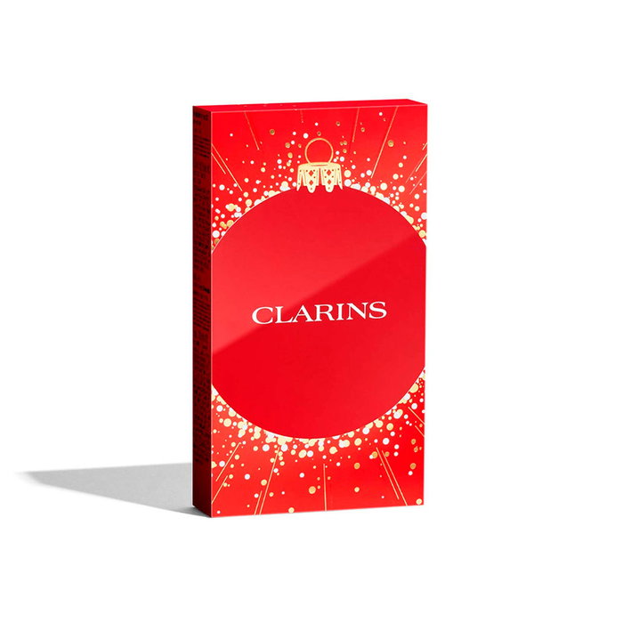 Clarins Set Supra Volume avec Mascara Intense Black, Sérum et Démaquillant