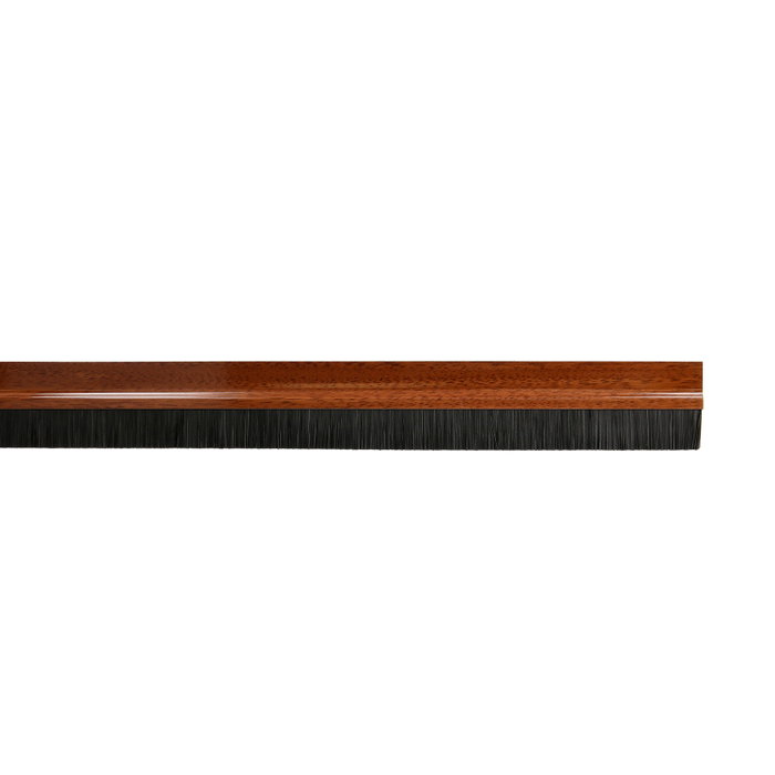 WOLFPACK LINEA PROFESIONAL Bas de porte PVC Sapelli à brosse 1 mètre WOLFPACK LINEA PROFESIONAL Bas de porte PVC Sapelli à brosse 1 mètre