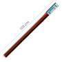 WOLFPACK LINEA PROFESIONAL Bas de porte PVC Sapelli à brosse 1 mètre