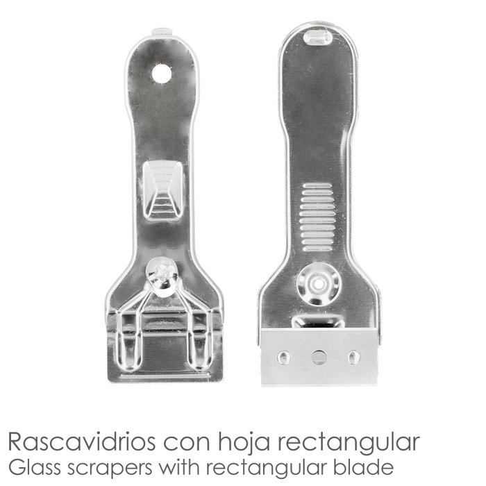 WOLFPACK LINEA PROFESIONAL Grattoir en acier inoxydable