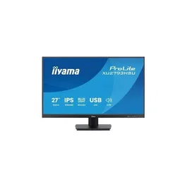 Iiyama ProLite XU2793HSU-B7 - Écran PC 27" IPS Full HD (100Hz, 1ms) - HDMI, DisplayPort, USB HUB - Haut-parleurs intégrés, VESA, design mince