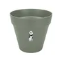 ELHO Pot de fleurs Loft Urban, réservoir d'eau intégré, plastique, vert, Ø48.5 x H44.5 cm