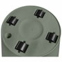 Elho Pot de fleurs Loft Urban Vert Ø48,5 cm