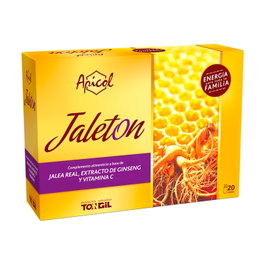 Tongil Apicol Jaletón Gelée Royale et Ginseng 20 Vials