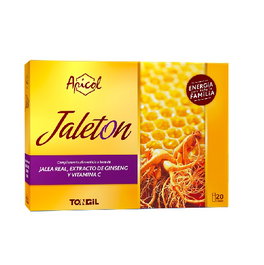 TONGIL Apicol Jaleton Gelée Royale et Ginseng 20 ampoules