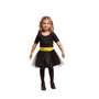 My Other Me Heroína negra - Déguisement de super-héros pour fille, taille 3-6 ans, couleur noire