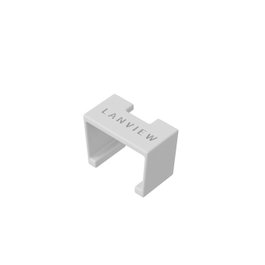 Lanview SmartClicks Clips Blanc, 20 pièces