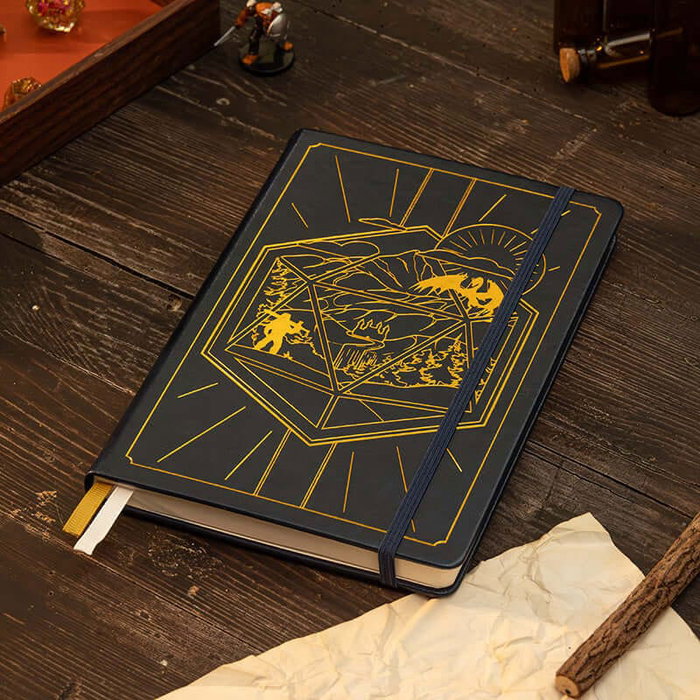 Glassstaff Dungeons & Dragons RPG Journal 5e Blue