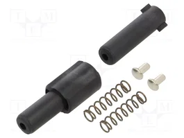 ESKA Socle pour fusibles cylindriques 5x20mm et 6,3x32mm, 6,3A, 250VAC