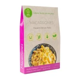 THE KONJAC SHOP Macarrones De Konjac 200g - Pâtes Vegan Sans Gluten, Faible en Calories